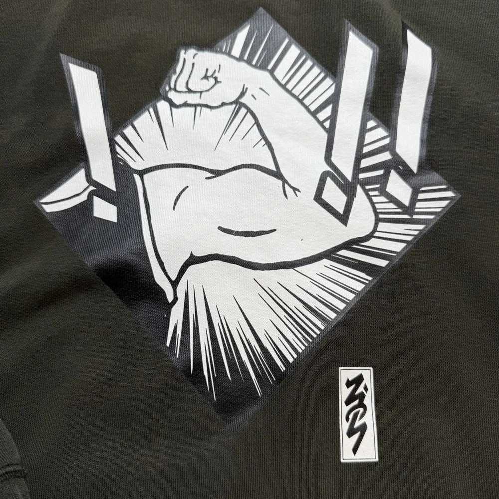 Nike‎ Jordan Zion Williamson Dry-Fit Basketball Men's Hoodie AcidBlack M